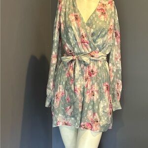 Floral Wrap Sleepwear